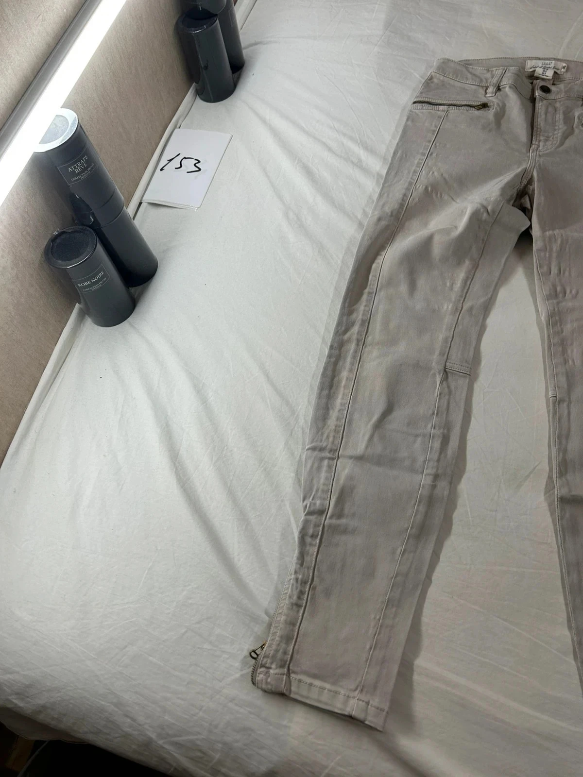 Beige witte skinny jeans h&m – photo 3
